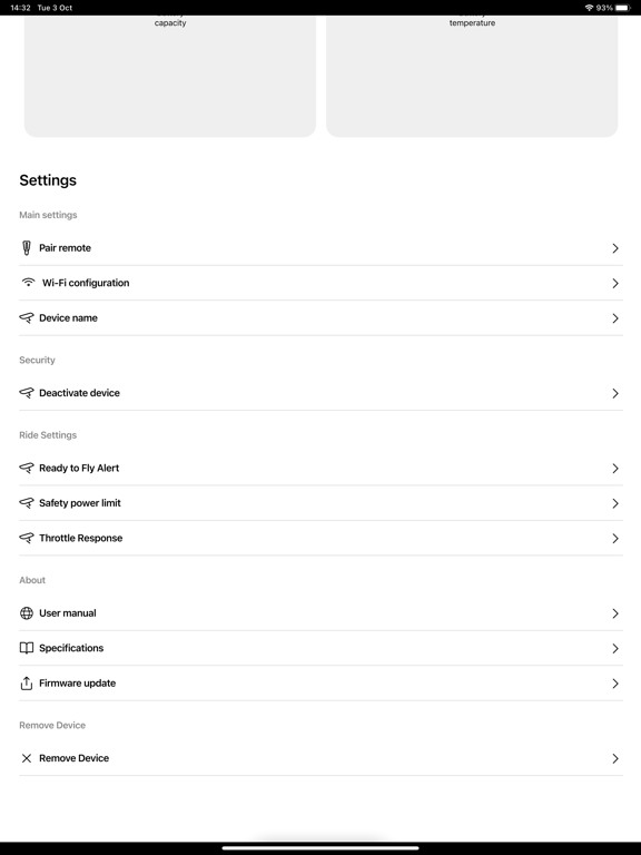 SiFly eFoils iPad screenshot 4 - Sports app