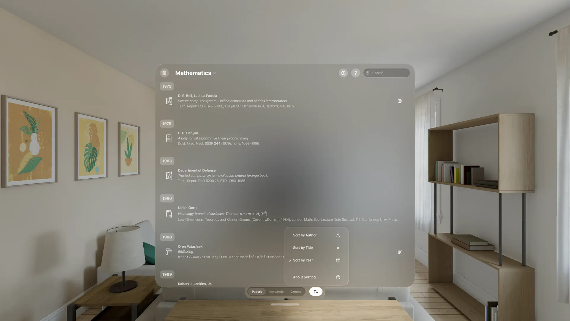 References screenshot 7