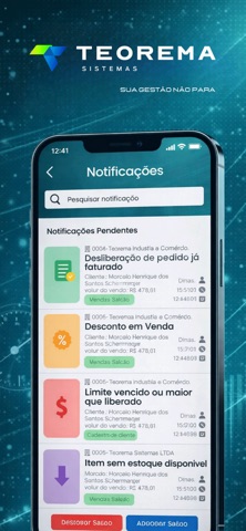 Teorema Liberação Remota screenshot