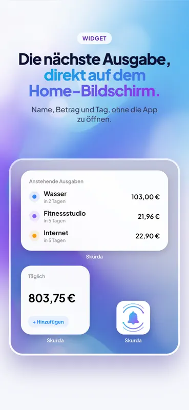 Skurda - Haushaltsbuch Budget screenshot 4 of 10