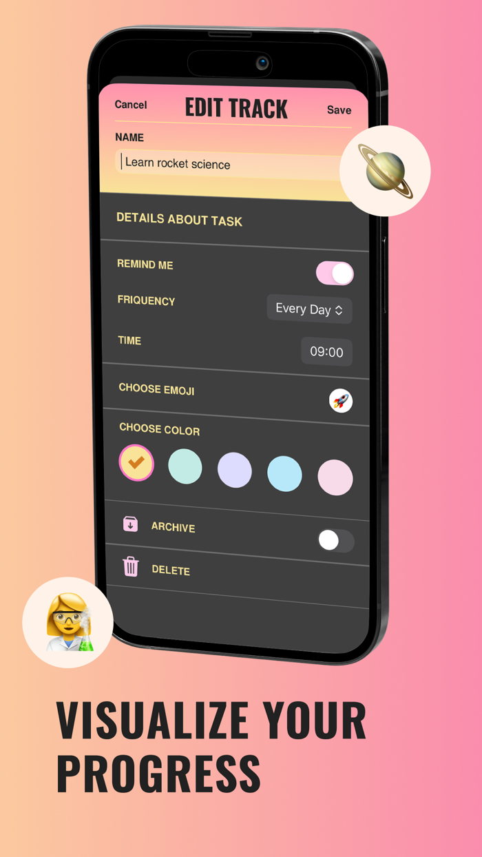 Habit Tracker - TrackUp