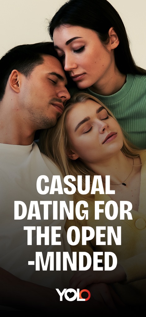 Casual Dating & Meet Up - YOLO - Discover how YOLO embraces diverse relationship structures, featuring an inclusive grouping of people and its welcoming core message.