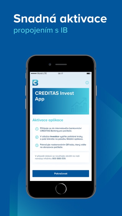 CREDITAS Invest App Screenshot
