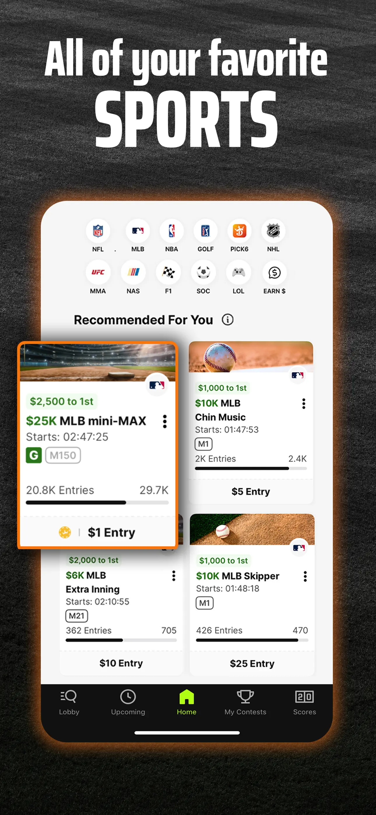 DraftKings Fantasy Sports screenshot 4