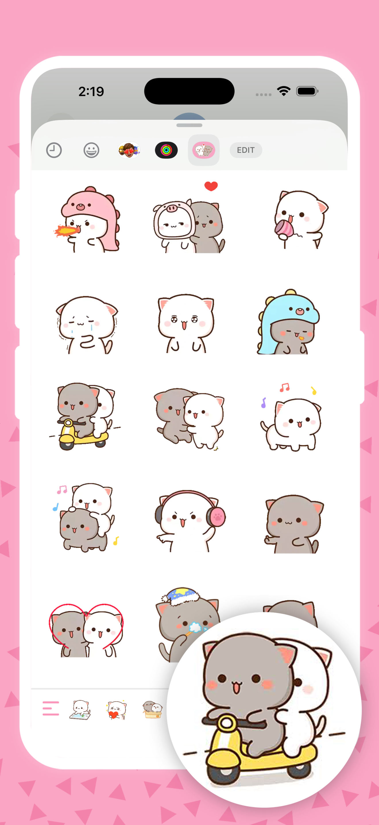 Mochi Cat Animated screenshot 3