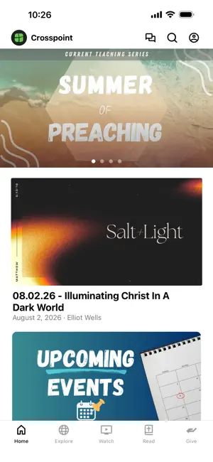 Crosspoint Baptist Church App screenshot 1
