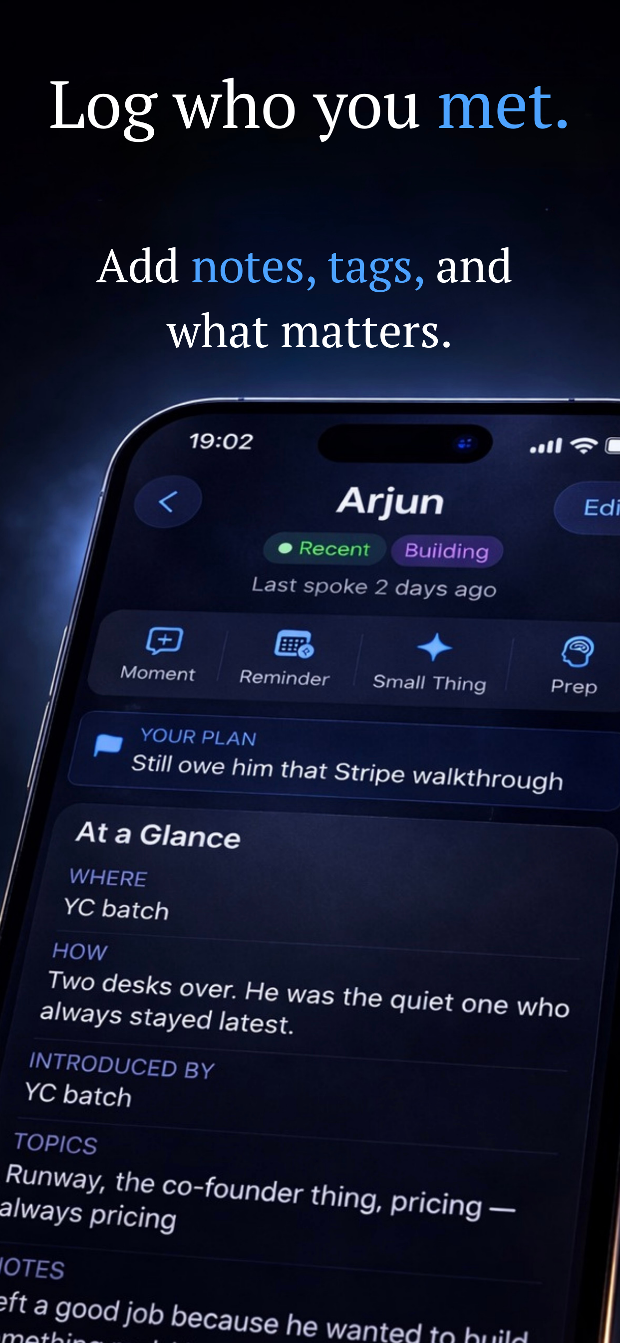 Recall: Remember People screenshot 5