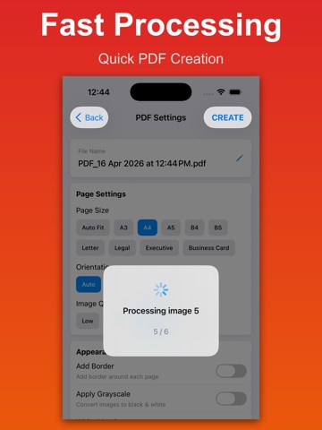 Image to PDF Converter - Pro iPad screenshot