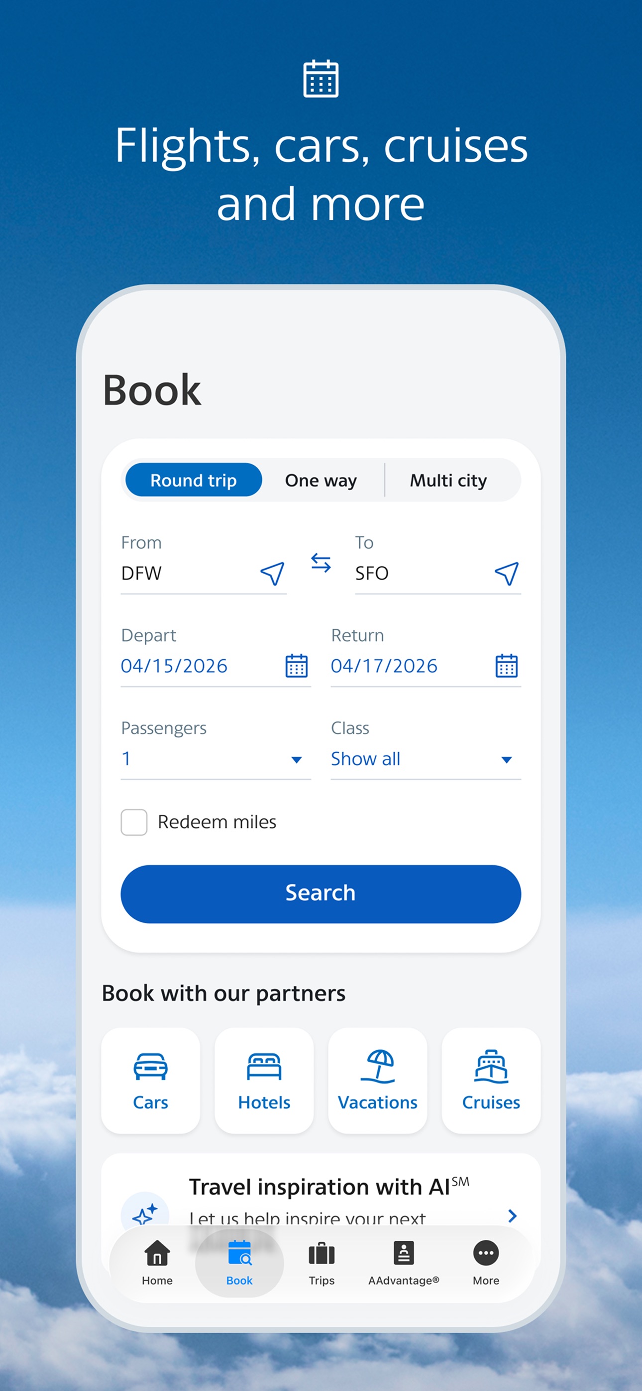American Airlines screenshot 3