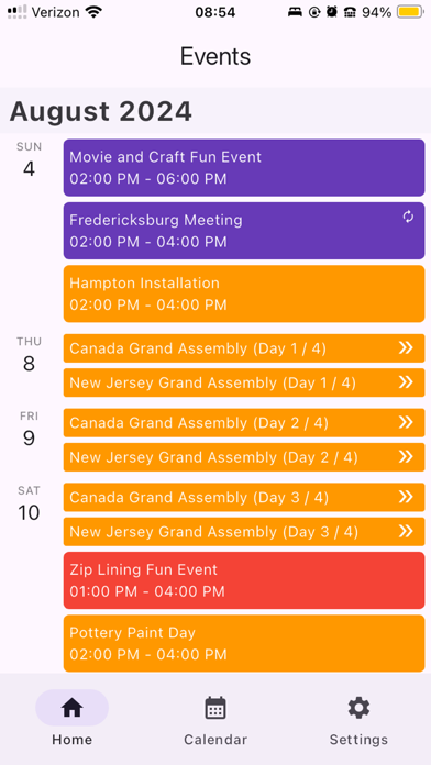 Screenshot 1 of MYG - Masonic Youth Groups App