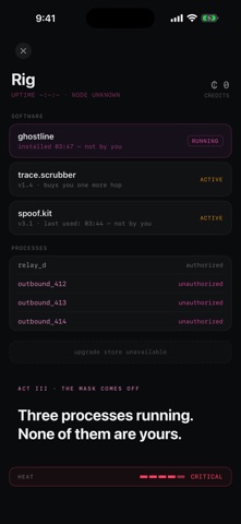 Dead Source iPhone screenshot