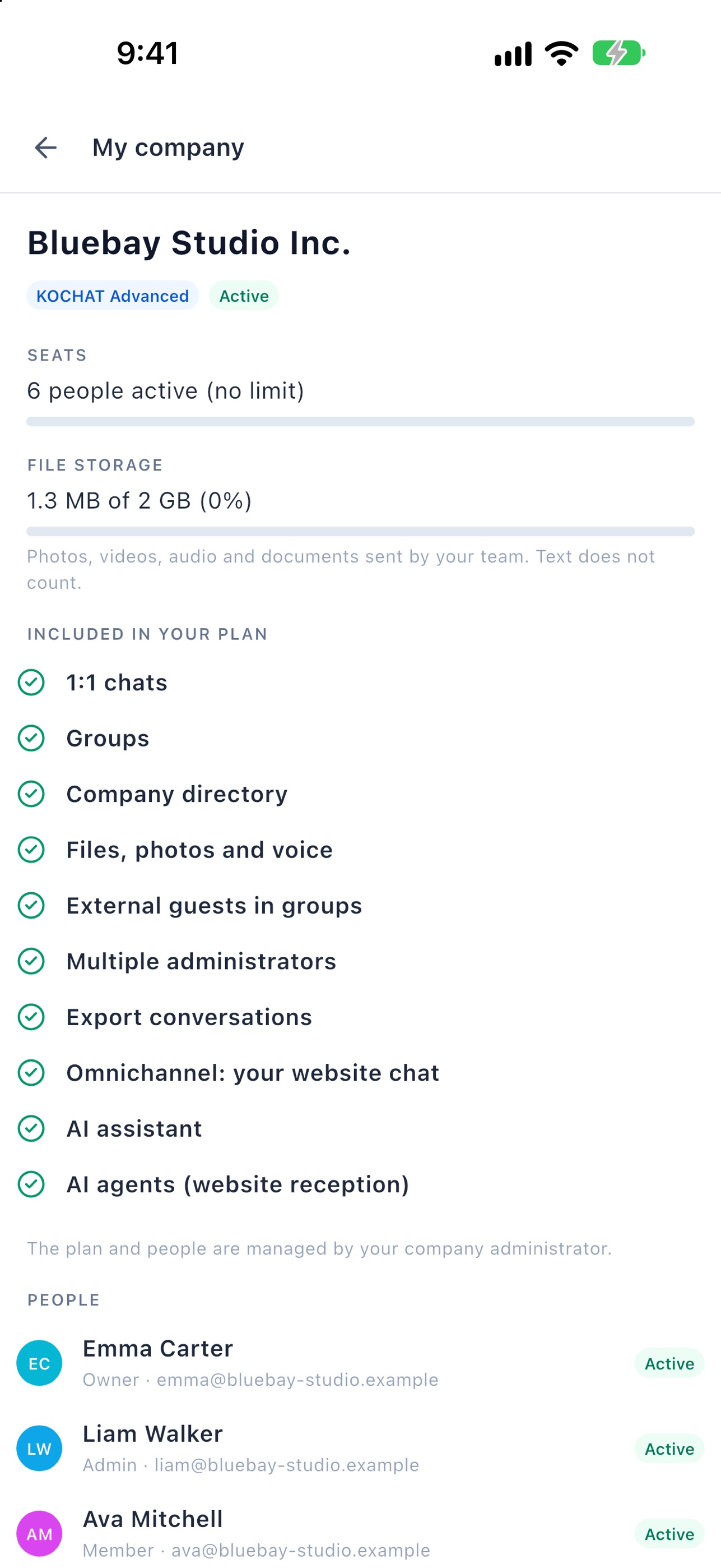 Screenshot 4 of KOCHAT