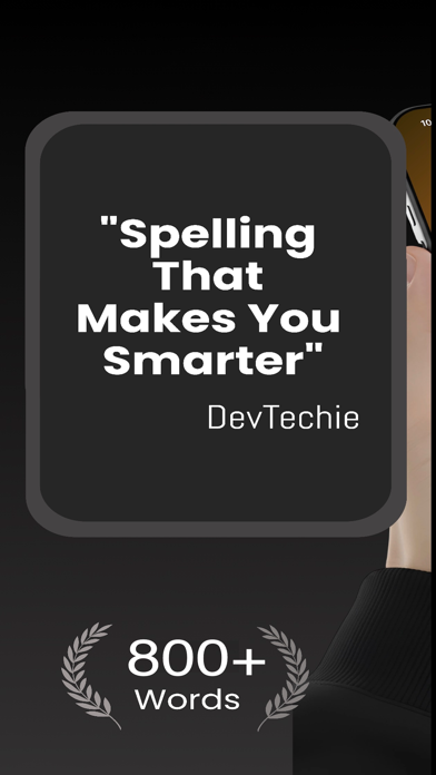 Screenshot #1 pour Spelling Bee by DevTechie.com