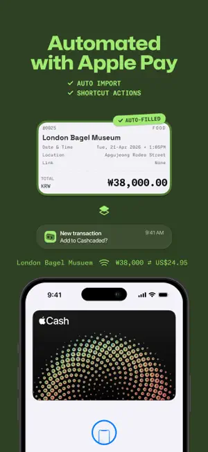 Cashcaded, your money manager screenshot 2