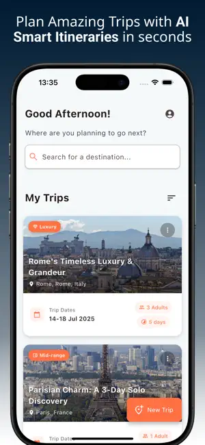 GoPlan - AI Travel Planner screenshot 1