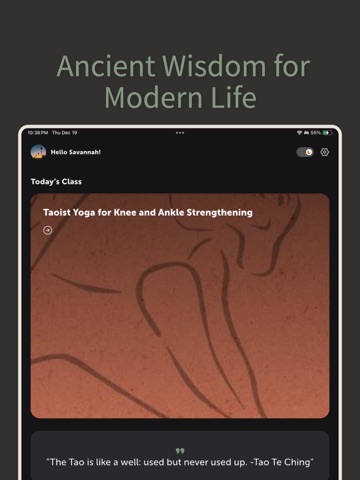 Taoist Yoga & Meditation iPad screenshot