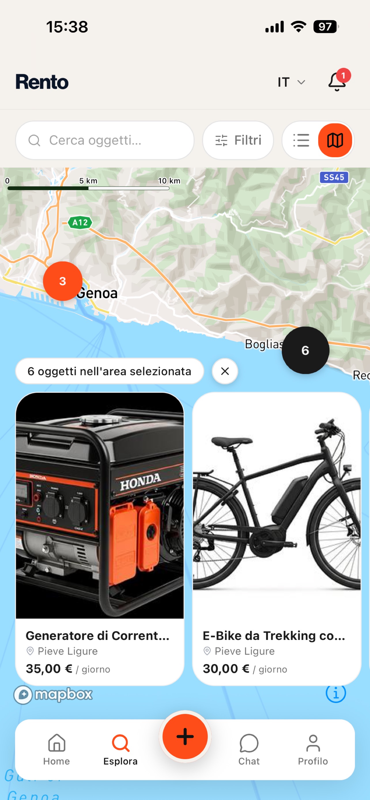 Screenshot 2 of Rento - Noleggio oggetti