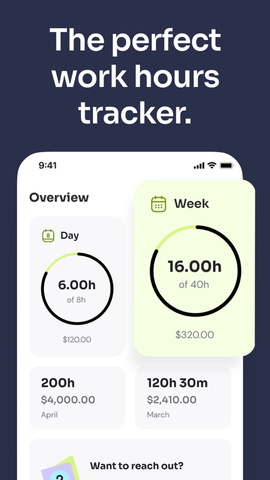 #1. Time Squared: Hours Tracker (iOS) 由: TSQ Publishing Corp.