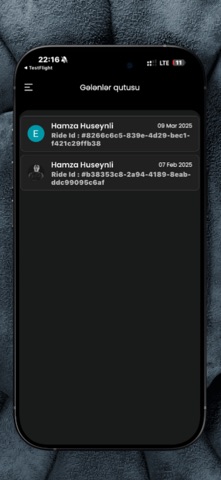 Lux Ride Sərnişin screenshot