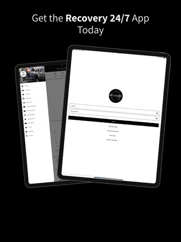 Recovery 24/7 iPad screenshot