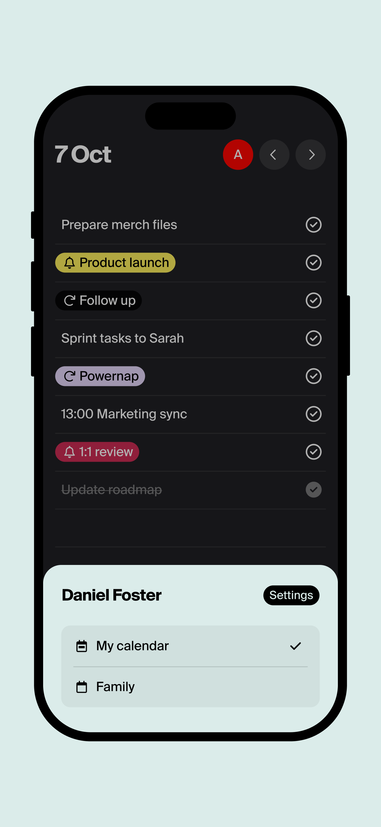 Tweek: Minimal Weekly Planner screenshot 3
