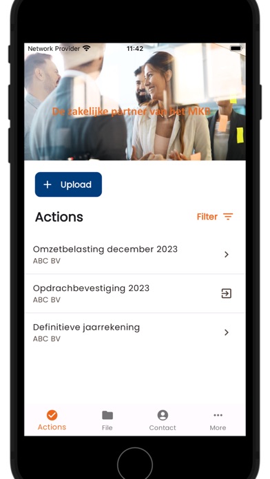 Novèns Accountants Screenshot