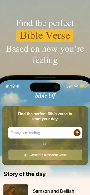 Bible Bff-Modern Bible Stories iPhone screenshot 3