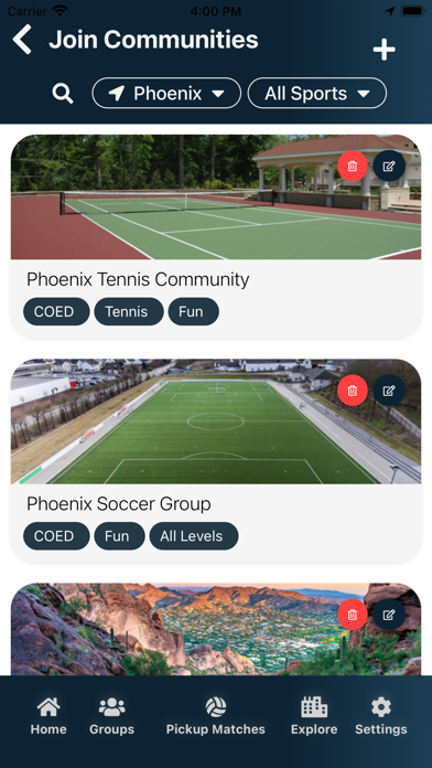 Sports Up Screenshot