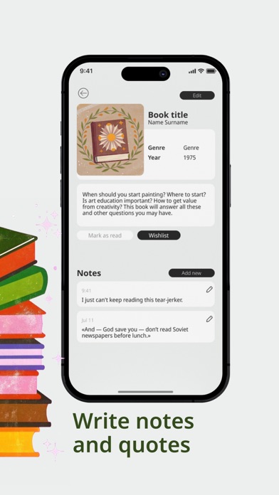 Screenshot #3 pour Book Shelf: My Library