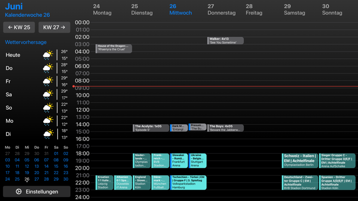 Screenshot #2 pour myWeekTV