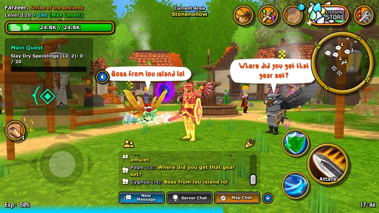 Eterspire: Fantasy MMORPG screenshot-4