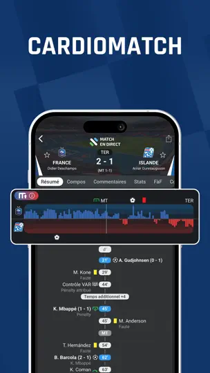 Capture d'écran de Match En Direct - Live Score sur iPhone 10