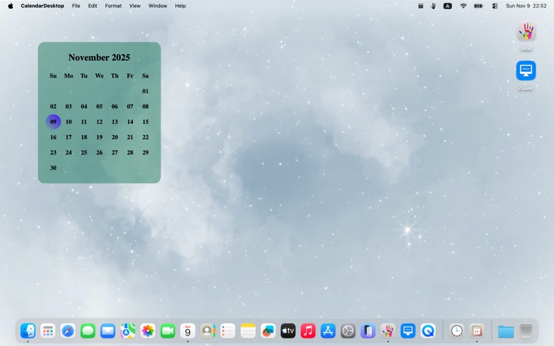 Calendar Desktop app screenshot