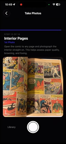 AI Comic Grading Screenshot 1 of 7