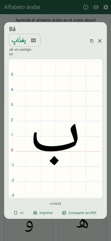 Qorlet Abjad — Alfabeto árabe screenshot 3 of 8