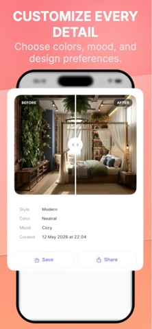 AI Bedroom Interior Design Screenshot 9 of 10