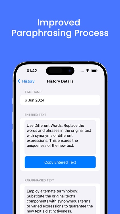 RePhraseIt: Paraphrasing 2024 screenshot-3