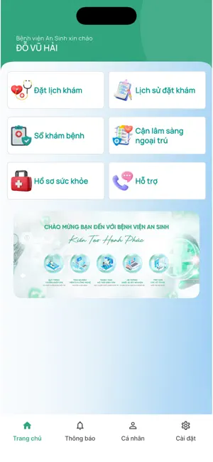 An Sinh Care iPhone screenshot 2