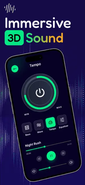 Bass Booster - Volume Boost EQ screenshot 4