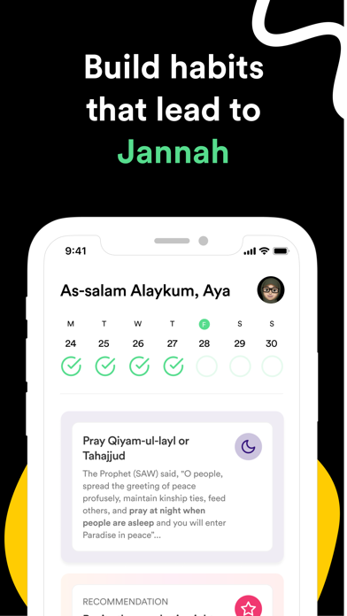 Hudi - Build Jannah Habits Screenshot