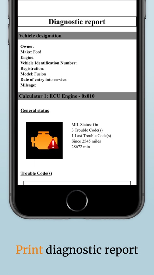 #8. EOBD Facile: OBD 2 Car Scanner (iOS) By: OUTILS OBD FACILE SARL