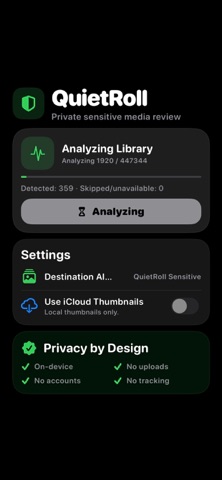 QuietRoll screenshot