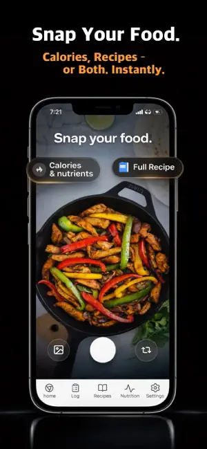 Akli: AI Calorie & Recipe Scan screenshot 1