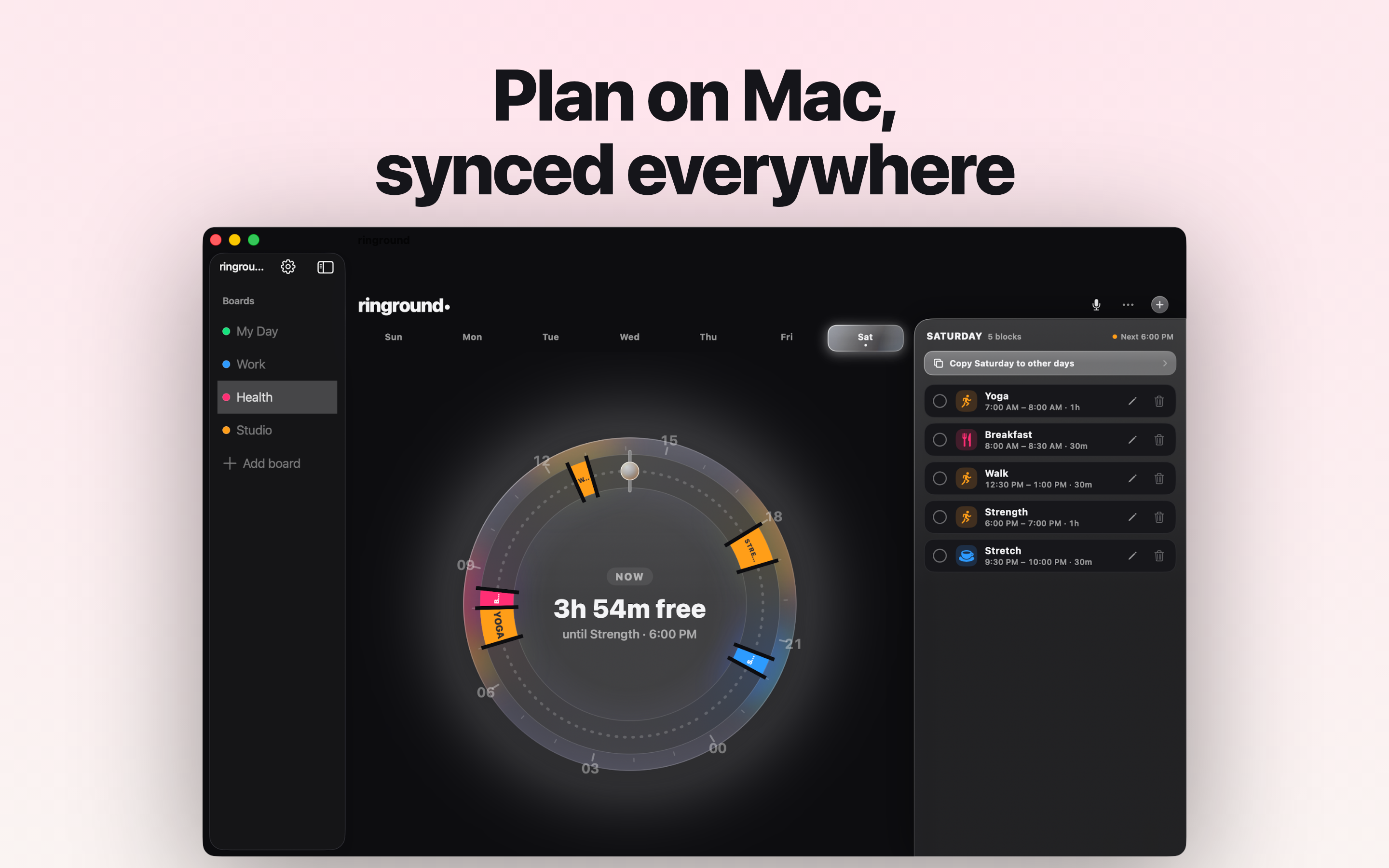 Ringround: Visual Day Planner screenshot 13
