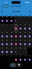 Birth Control Pill Reminder screenshot