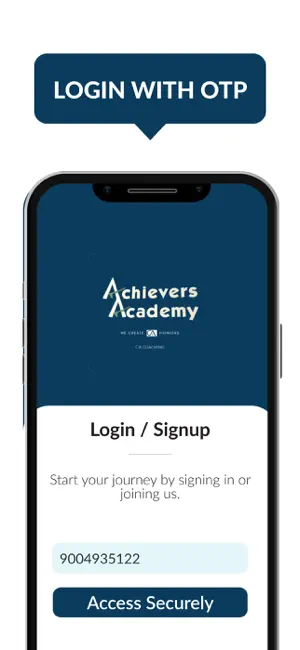 Achievers Academy APP screenshot 1