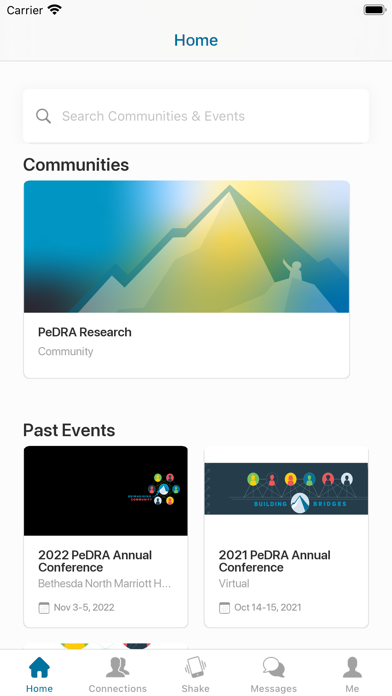 PeDRA Research Screenshot
