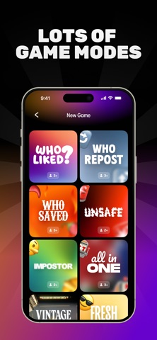 WhoLiked? - Guess Who Reposted iPhone screenshot