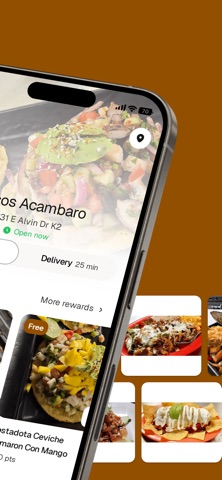 Tacos Acambaro iPhone screenshot