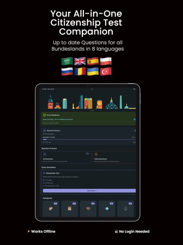 Leben in Deutschland: LiDPrep iPad screenshot